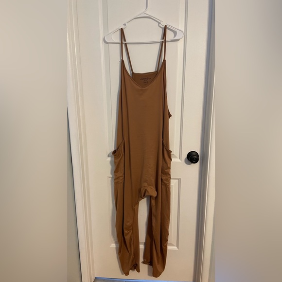 Camel Jumpsuit - Picture 2 of 5